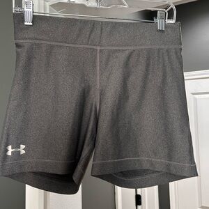 Under Armour Women's Gray Athletic Shorts